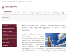 Tablet Screenshot of brh-rechtsanwaelte.de
